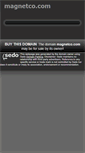 Mobile Screenshot of magnetco.com